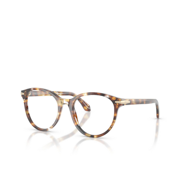 Gafas graduadas Giorgio Armani AR7279 6232 yellow havana - Vista tres cuartos