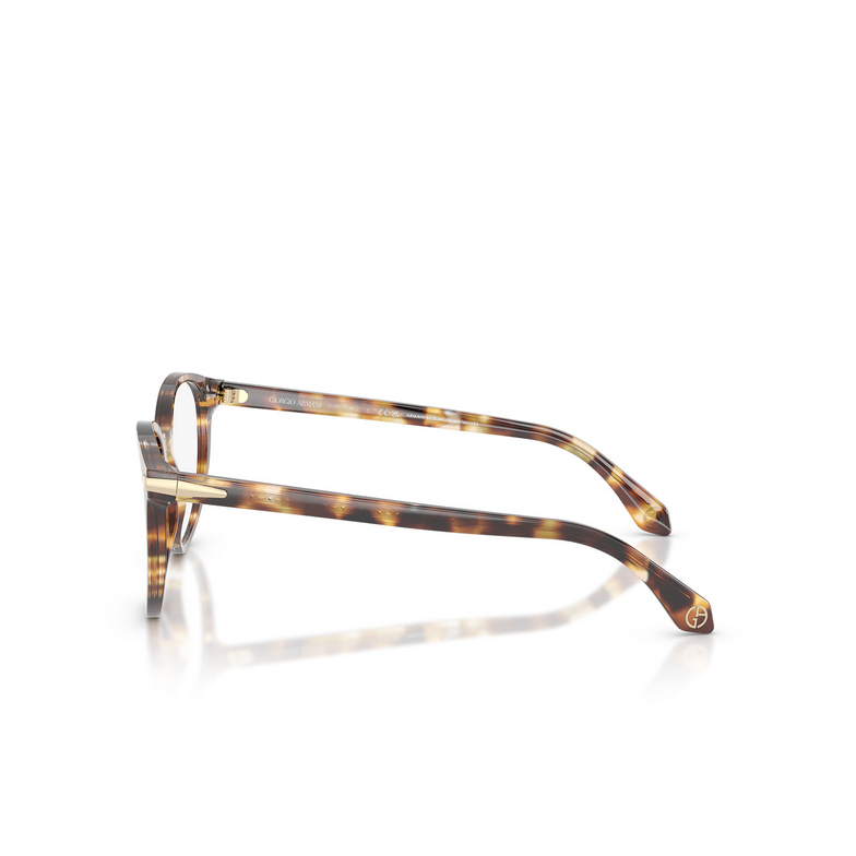 Gafas graduadas Giorgio Armani AR7279 6232 yellow havana - 3/4