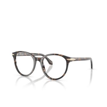 Gafas graduadas Giorgio Armani AR7279 6235 beige havana - Vista tres cuartos