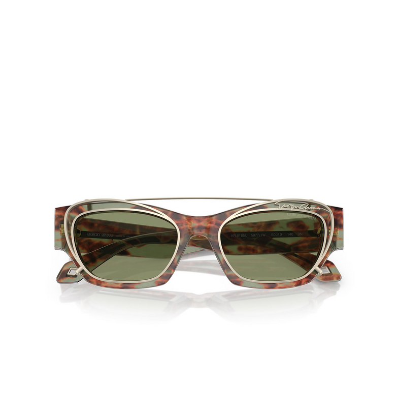 Lunettes de vue Giorgio Armani AR8185U 59771W green havana - 2/5