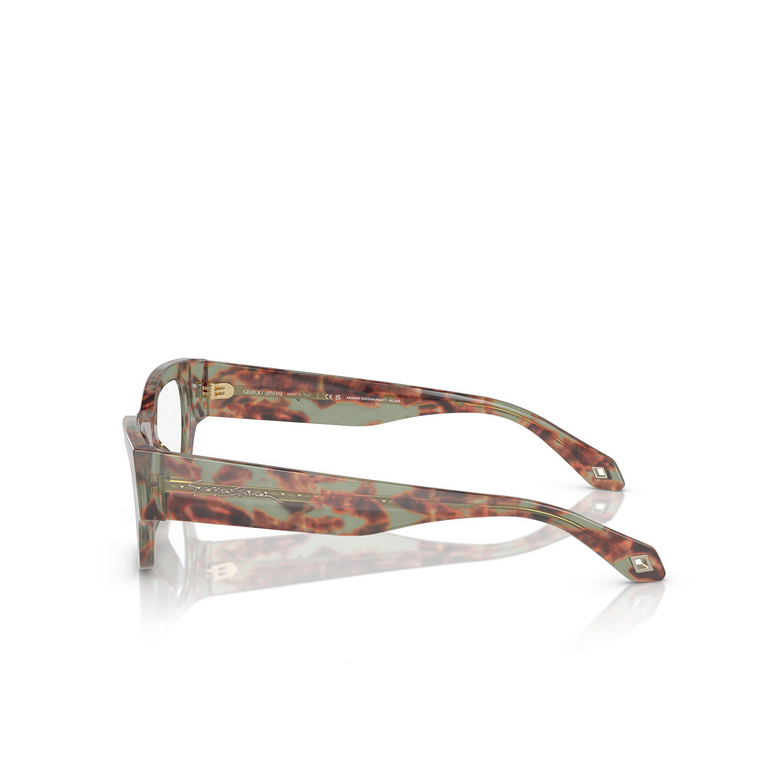 Lunettes de vue Giorgio Armani AR8185U 59771W green havana - 4/5