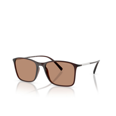 Giorgio Armani AR8231U Sunglasses 623973 transparent brown - three-quarters view