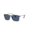 Giorgio Armani AR8231U Sunglasses 6241M3 transparent blue - product thumbnail 3/6