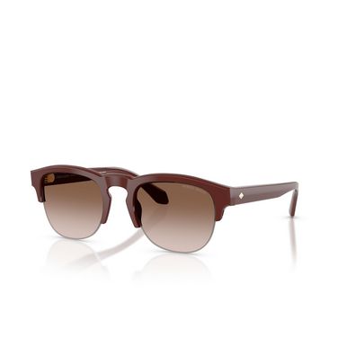 Giorgio Armani AR8238 Sonnenbrillen 622113 bordeaux - Dreiviertelansicht