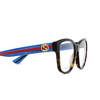 Gucci GG0038ON Eyeglasses 003 havana - product thumbnail 3/4