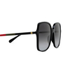 Gucci GG0544S Sunglasses 007 black - product thumbnail 3/4