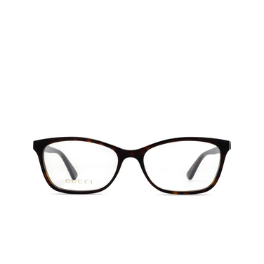 Gucci GG0613O Eyeglasses 002 havana - front view