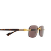 Gucci GG1221S Sunglasses 002 gold - product thumbnail 3/4