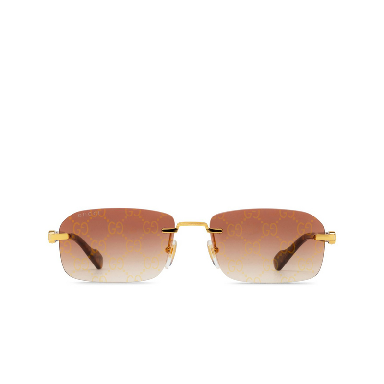 Occhiali da sole Gucci GG1221S 004 gold - 1/4