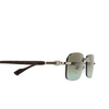 Gucci GG1221S Sunglasses 008 silver - product thumbnail 3/4