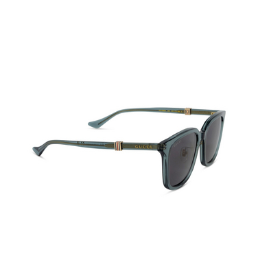 Occhiali da sole Gucci GG1498SK 003 green - tre quarti