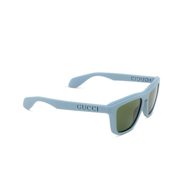 Gucci GG1571S Sunglasses 003 light blue - three-quarters view