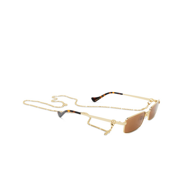 Gucci GG1600S Sunglasses 002 gold - three-quarters view