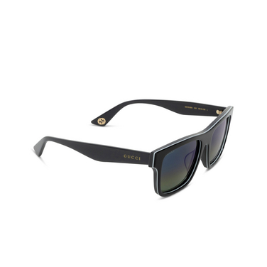Gucci GG1618SA Sunglasses 003 black - three-quarters view