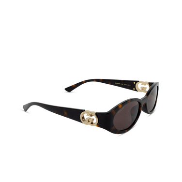 Gucci GG1662SA Sonnenbrillen 002 havana - Dreiviertelansicht