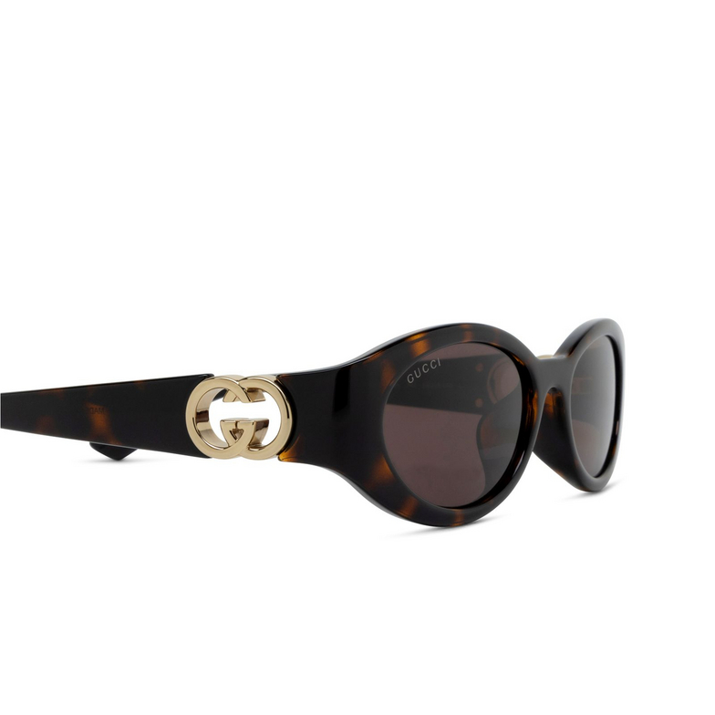 Gucci GG1662SA Sunglasses 002 havana - 3/4