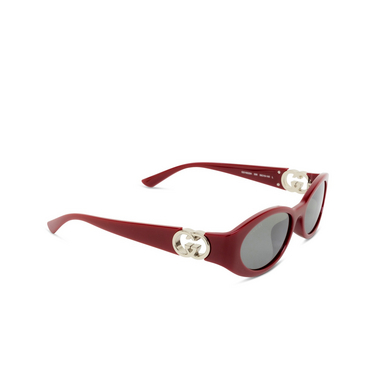 Gucci GG1662SA Sunglasses 006 burgundy - three-quarters view
