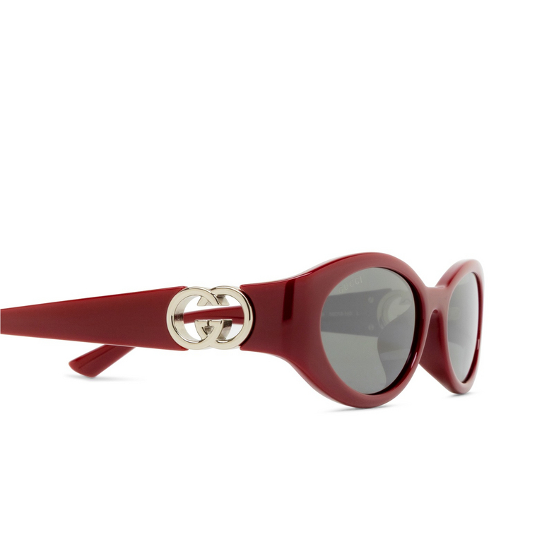 Gafas de sol Gucci GG1662SA 006 burgundy - 3/4