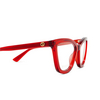 Gucci GG1686O Eyeglasses 009 red - product thumbnail 3/4