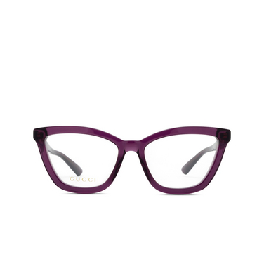 Lunettes de vue Gucci GG1686O 011 violet - Vue de face