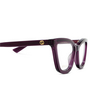 Gucci GG1686O Eyeglasses 011 violet - product thumbnail 3/4