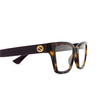 Gucci GG1715O Eyeglasses 007 havana - product thumbnail 3/4