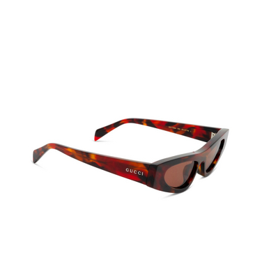 Gucci GG1779SA Sonnenbrillen 003 havana - Dreiviertelansicht