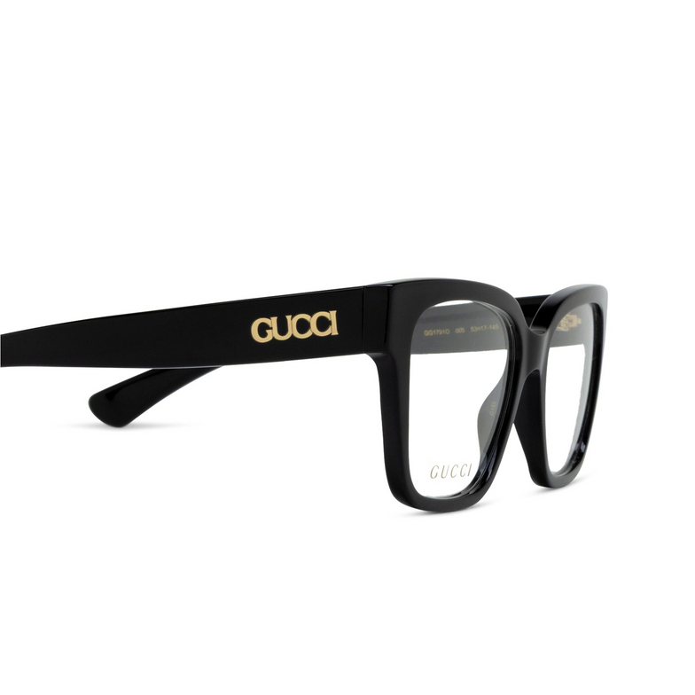 Gucci GG1791O Eyeglasses 005 black - 3/4