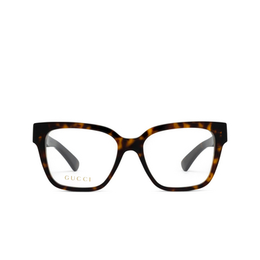 Lunettes de vue Gucci GG1791O 006 havana - Vue de face