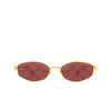 Lunettes de soleil Gucci GG1802S 002 gold - Vignette du produit 1/4