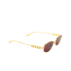 Lunettes de soleil Gucci GG1802S 002 gold - Vignette du produit 2/4