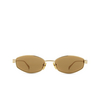 Occhiali da sole Gucci GG1802S 005 gold - anteprima prodotto 1/4