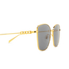 Lunettes de soleil Gucci GG1805SA 001 gold - Vignette du produit 3/4