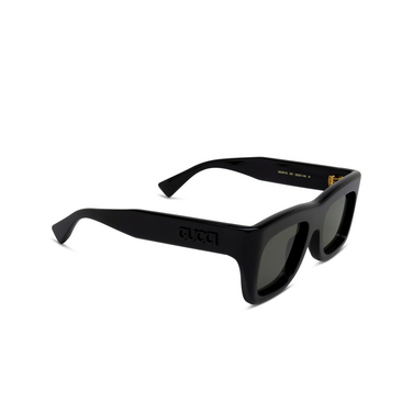 Gucci GG1811S Sunglasses 001 black - three-quarters view