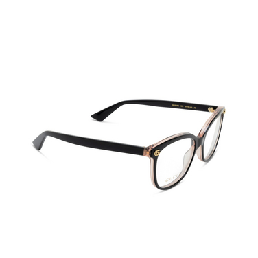 Lunettes de vue Gucci GG1816O 003 black - Vue trois quarts