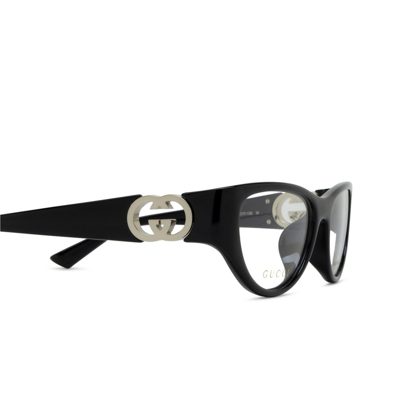 Gucci GG1825O Eyeglasses 001 black - 3/4