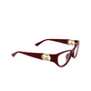 Occhiali da vista Gucci GG1825O 003 burgundy - anteprima prodotto 2/4