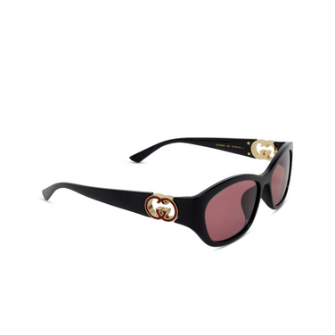 Occhiali da sole Gucci GG1826SK 007 black - tre quarti