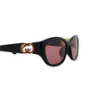 Gafas de sol Gucci GG1826SK 007 black - Miniatura del producto 3/4