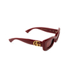 Gucci GG1827S Sunglasses 003 burgundy - product thumbnail 2/4