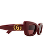 Gucci GG1827S Sunglasses 003 burgundy - product thumbnail 3/4