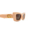 Gucci GG1827S Sunglasses 005 pink - product thumbnail 3/4