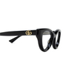 Gucci GG1832O Eyeglasses 001 black - product thumbnail 3/4