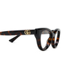 Gucci GG1832O Eyeglasses 002 havana - product thumbnail 3/4