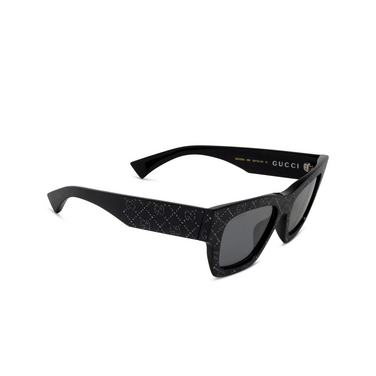 Gucci GG1835S Sunglasses 006 black - three-quarters view