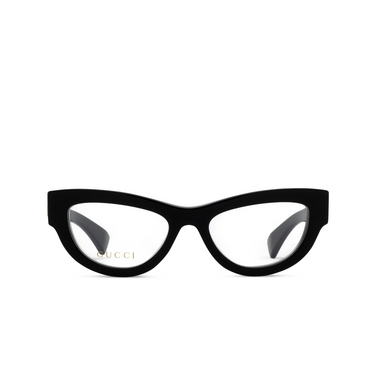 Gafas graduadas Gucci GG1836O 001 black - Vista delantera