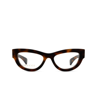 Gafas graduadas Gucci GG1836O 002 havana - Vista delantera