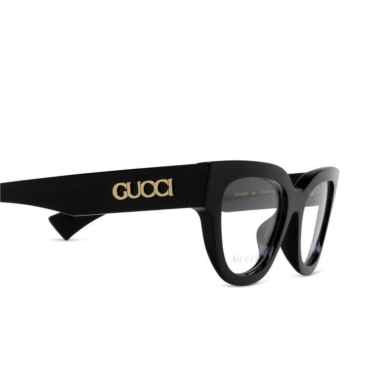 Gucci GG1837O Eyeglasses 001 black - 3/4