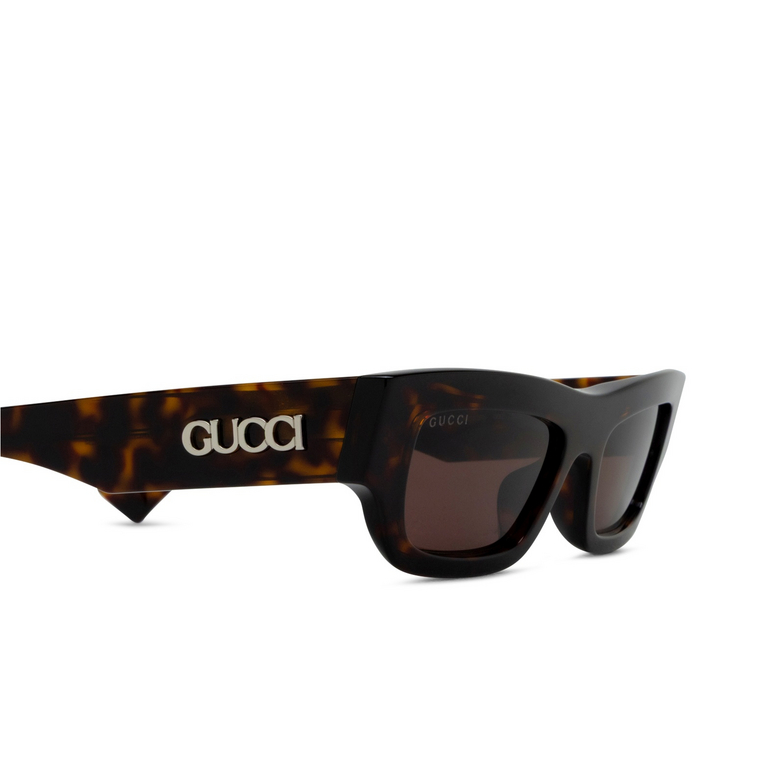Occhiali da sole Gucci GG1839S 002 havana - 3/4