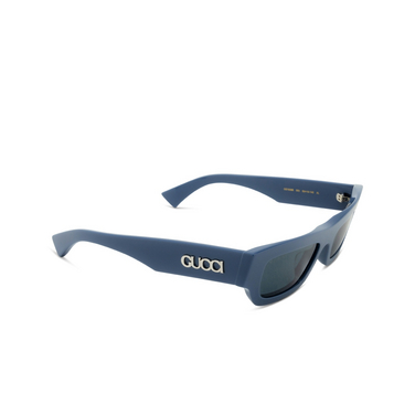 Occhiali da sole Gucci GG1839S 003 blue - tre quarti